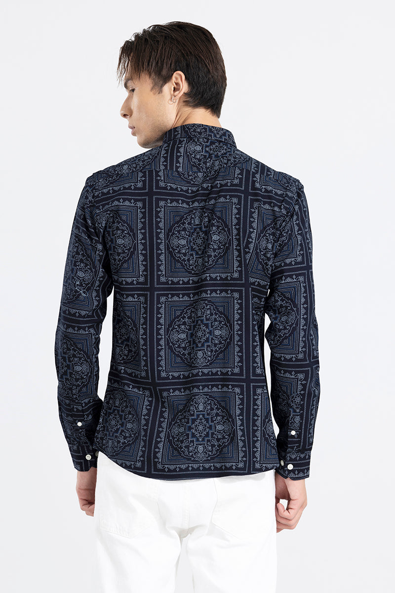 Poetry Paisley Navy Shirt