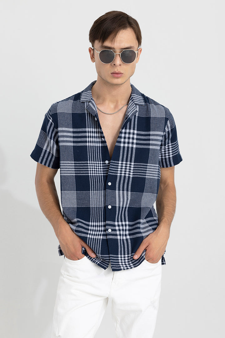 Cottage Core Navy Shirt