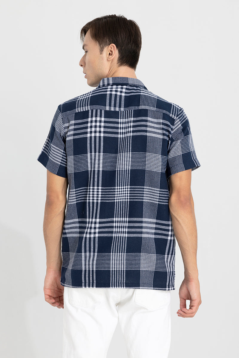 Cottage Core Navy Shirt