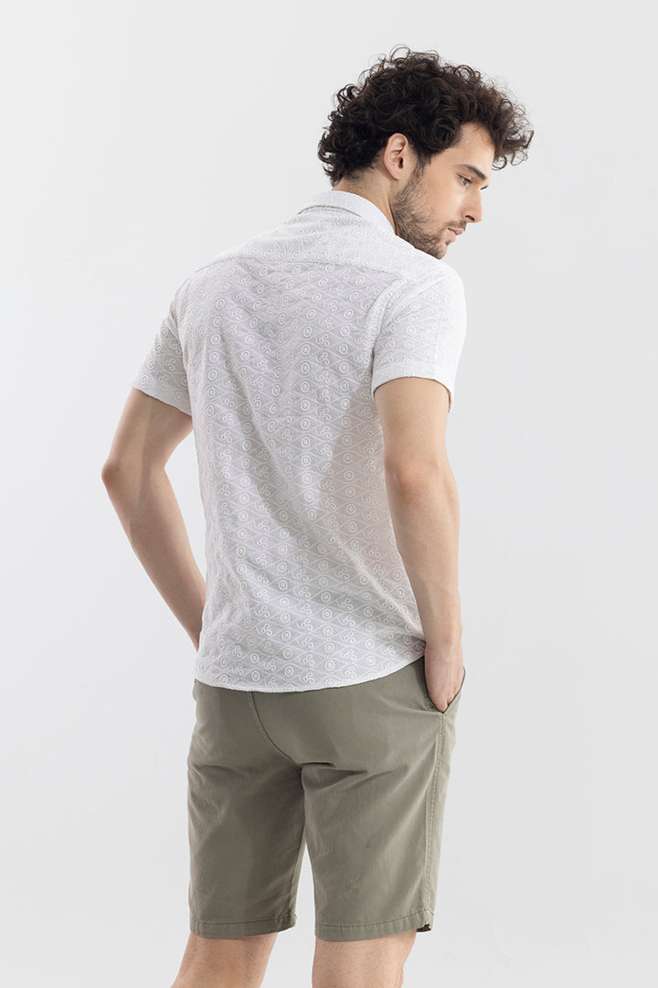 Sphere White Polo T-Shirt