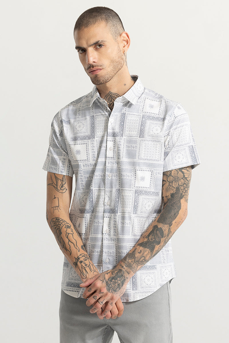 Eccentric Design Grey Shirt