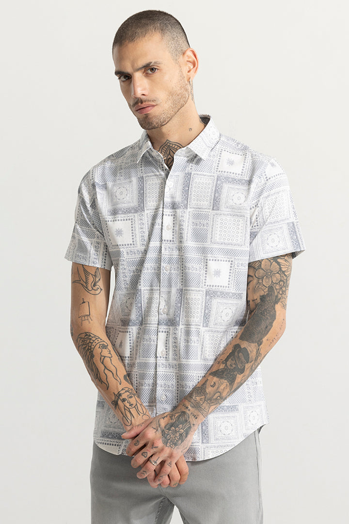 Eccentric Design Grey Shirt