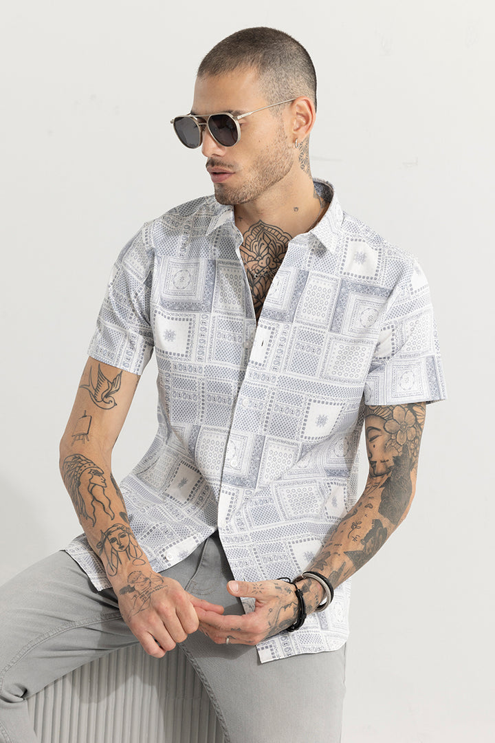 Eccentric Design Grey Shirt