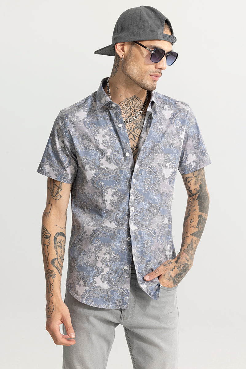 ZenithZest Blue Shirt