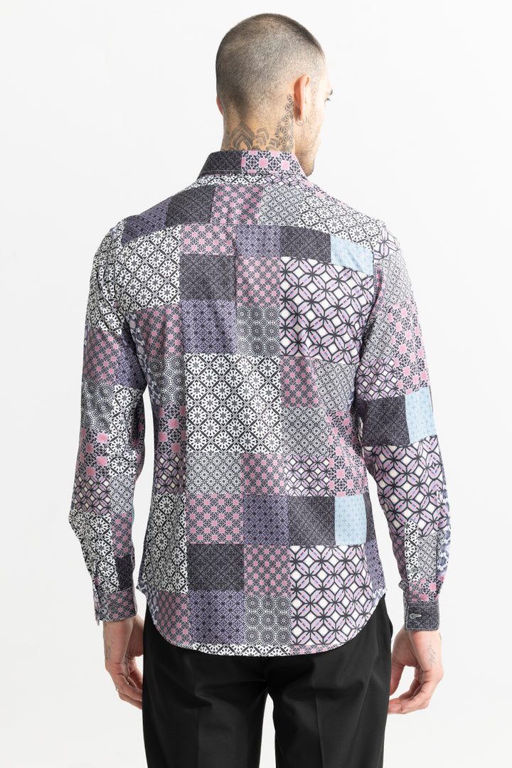 Clique Motif Grey Shirt