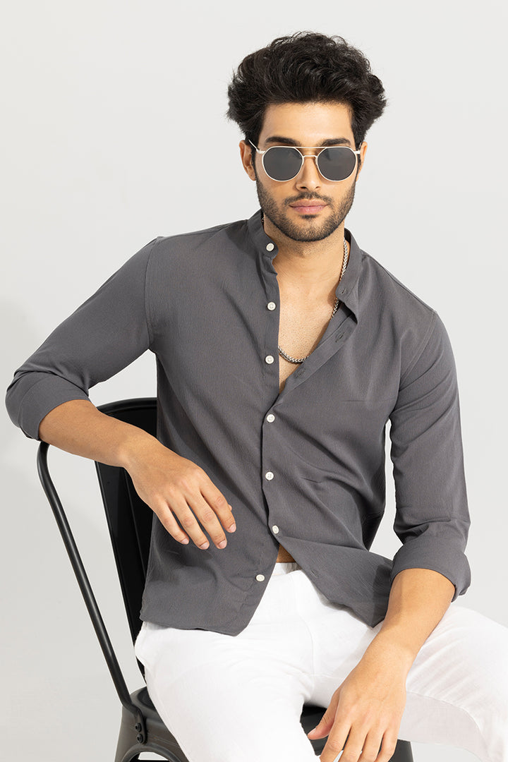 Evander Anchor Grey Shirt