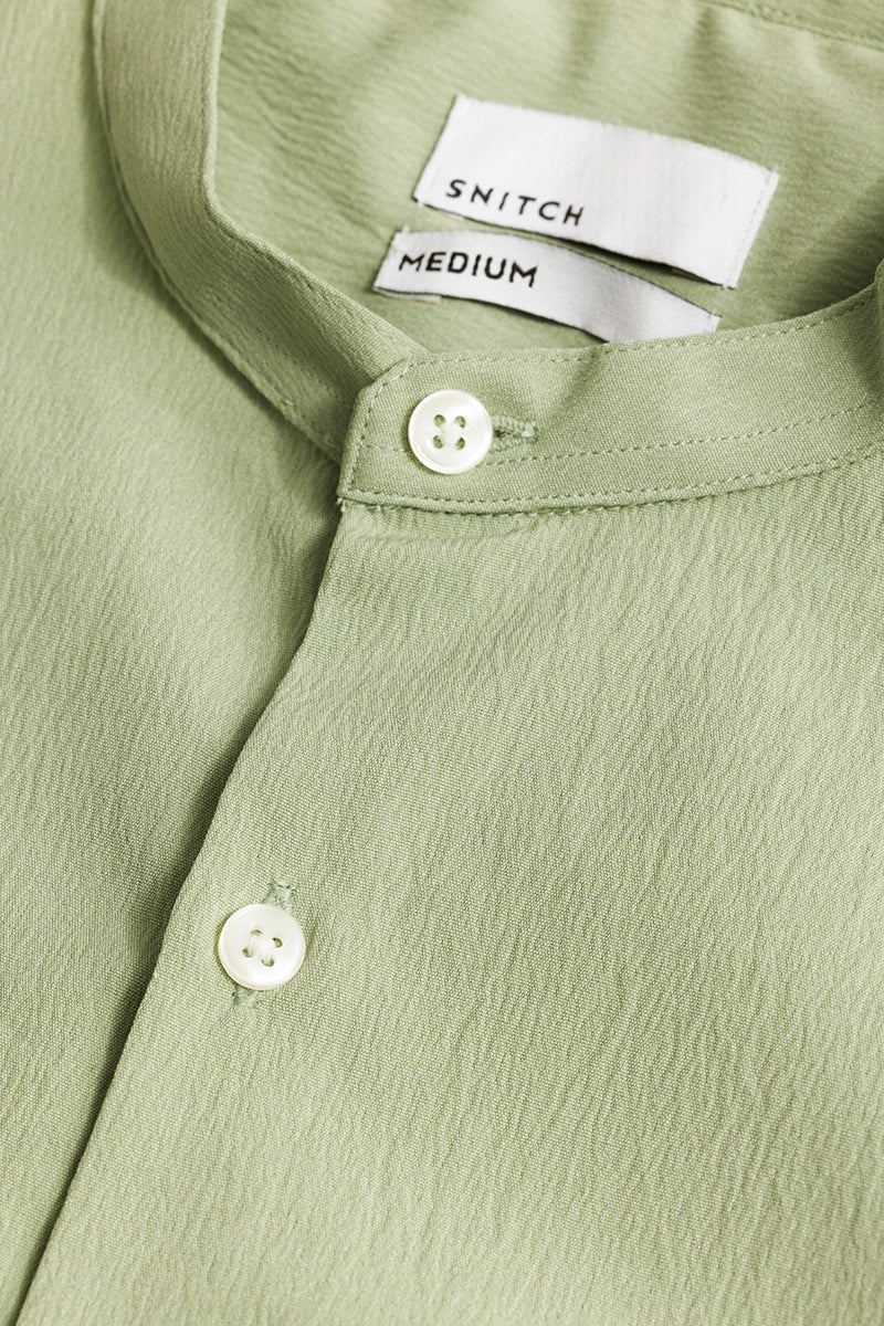 Evander Tea Green Shirt