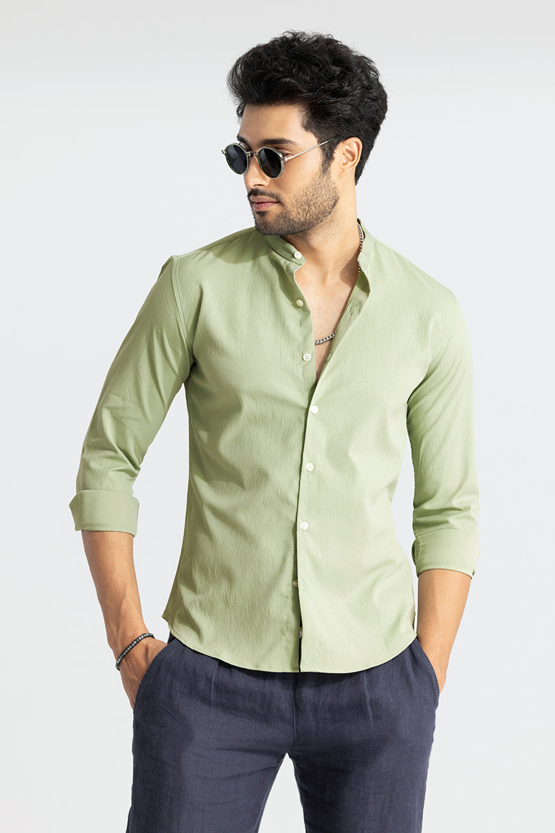 Evander Tea Green Shirt