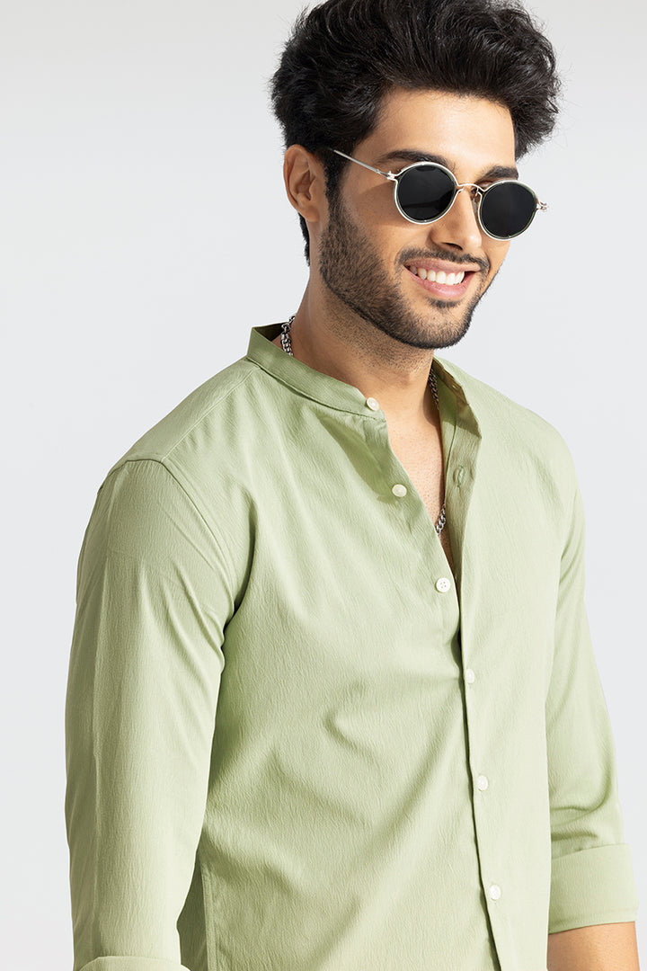 Evander Tea Green Shirt