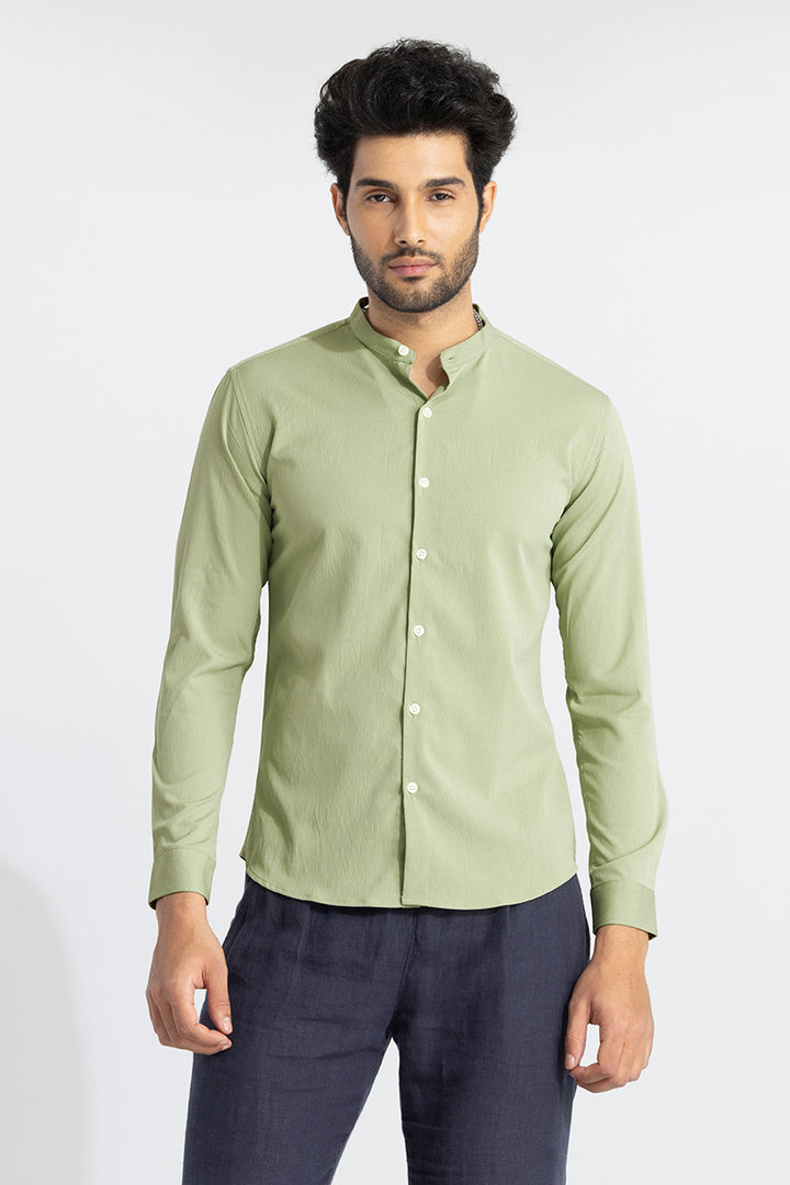 Evander Tea Green Shirt