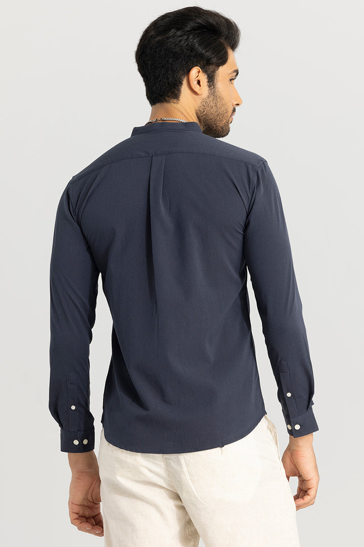 Evander Aegean Blue Shirt