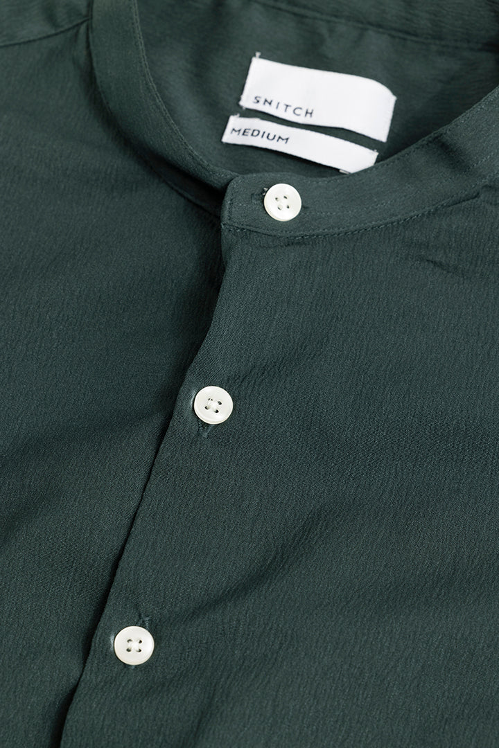 Buy Men's Evander Castleton Green Shirt Online | SNITCH