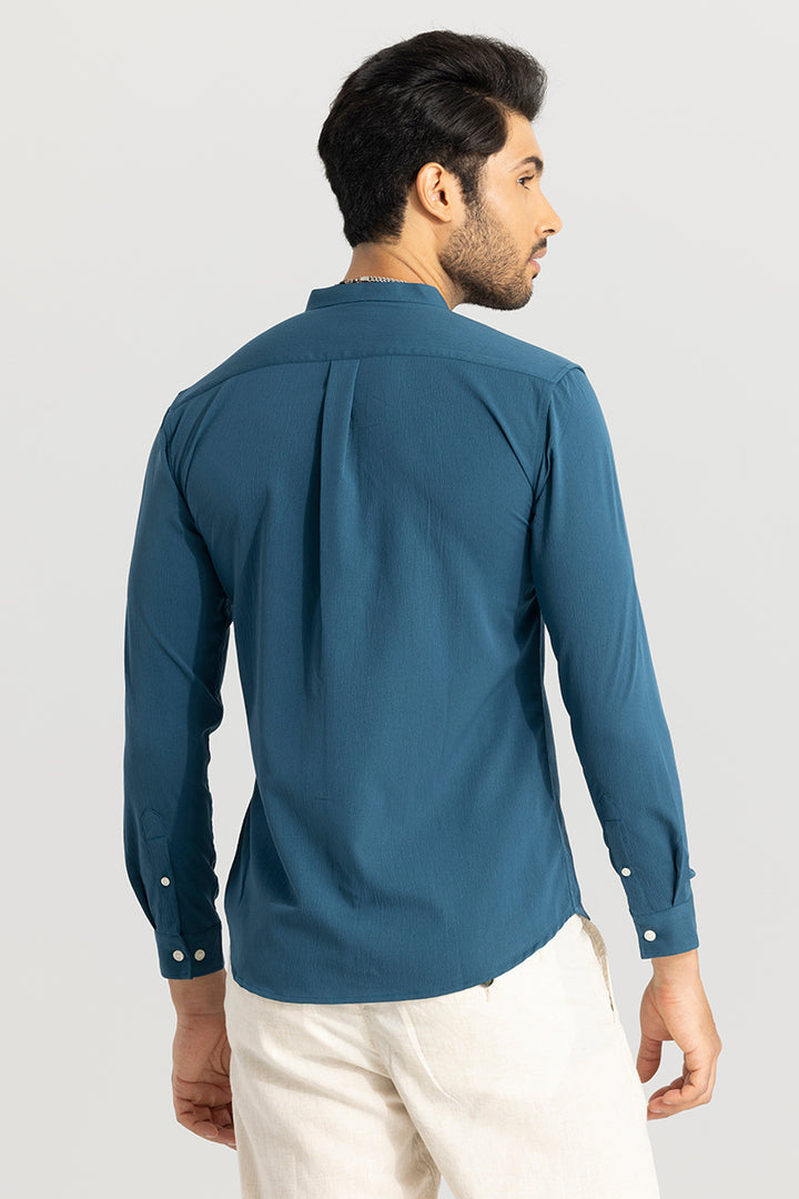 Evander Sapphire Blue Shirt