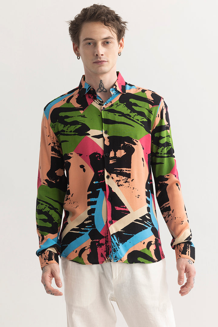 ColorSplashure Multicolor Shirt