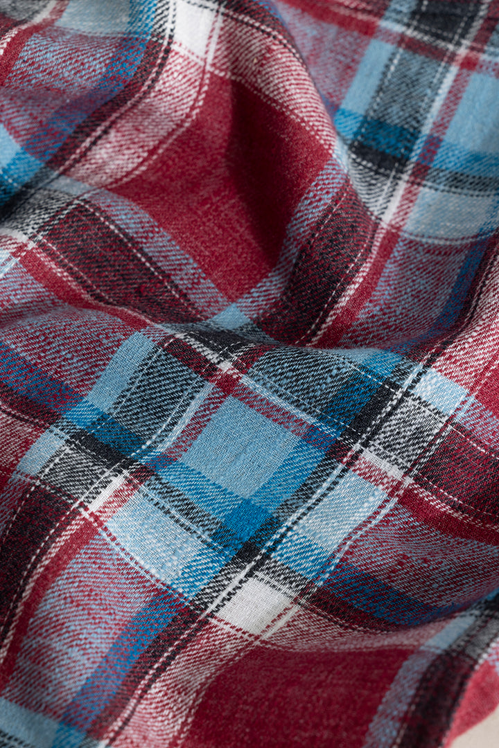 Tartan Tango Red Checks Shirt