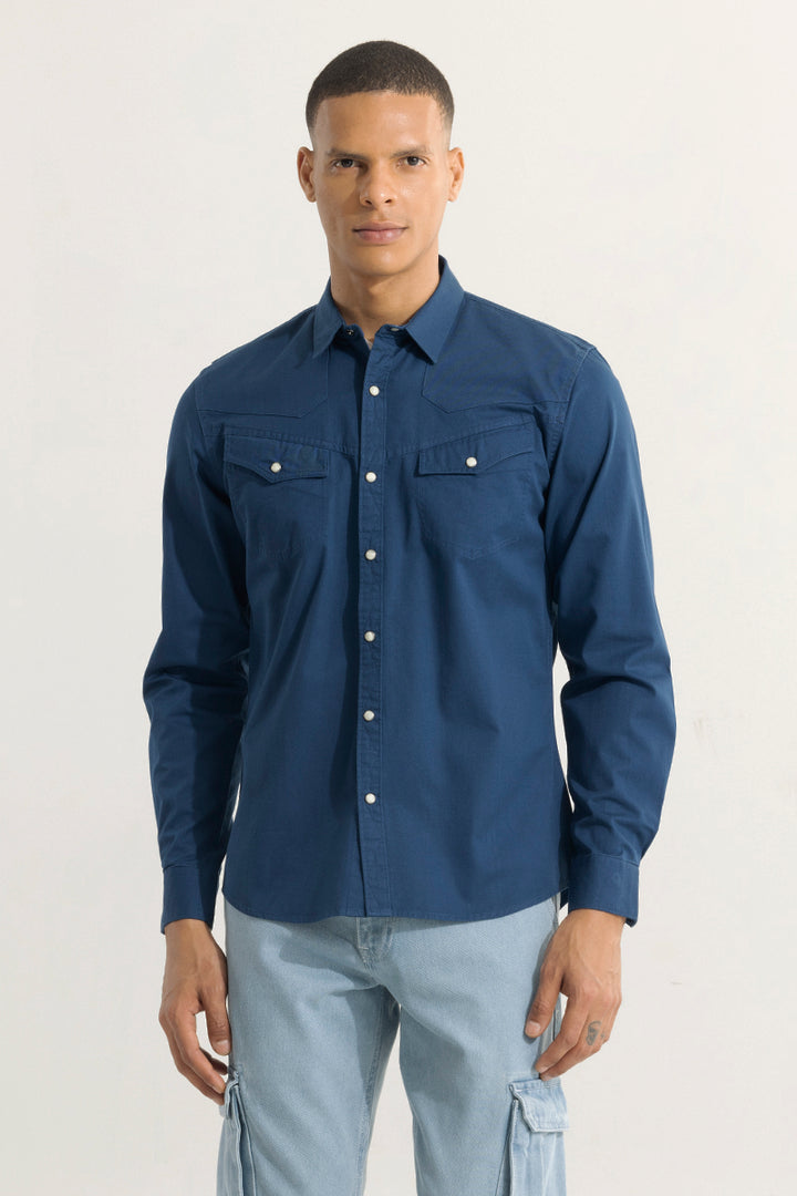 Yolk Style Blue Shirt