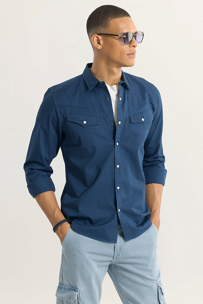 Yolk Style Blue Shirt