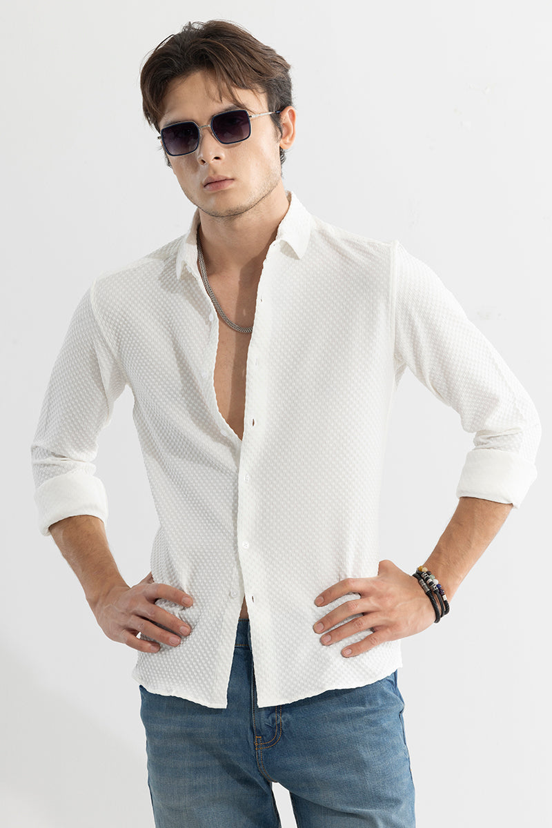 Buy Men's Gurgle White Shirt Online