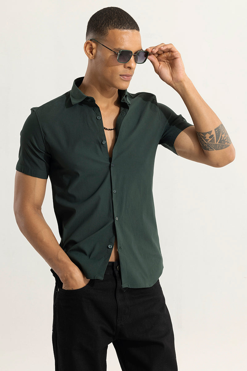 Flexit Dark Green Shirt