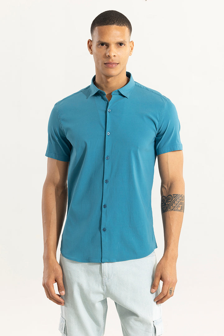 Flexit Azure Blue Shirt