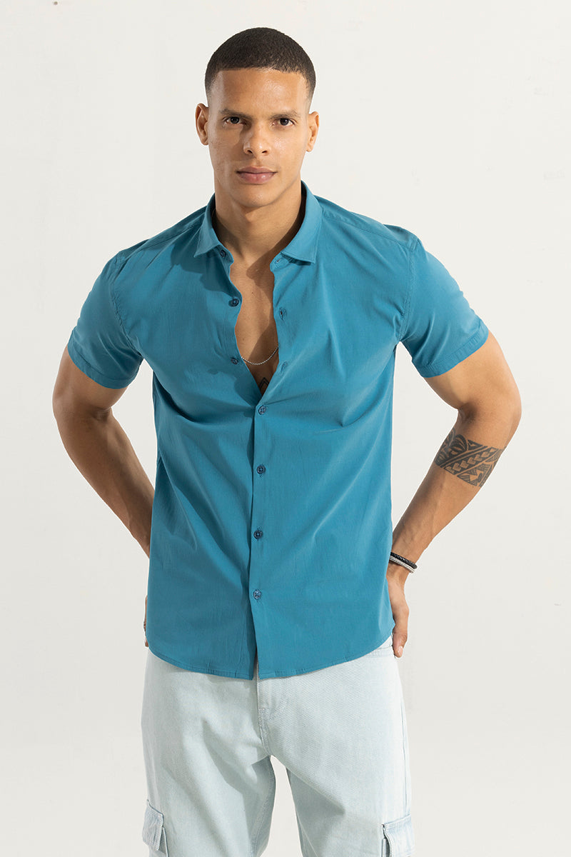 Flexit Azure Blue Shirt