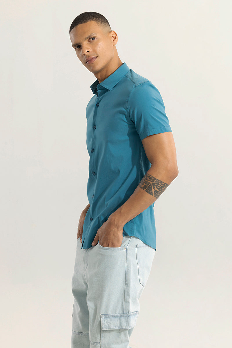 Flexit Azure Blue Shirt