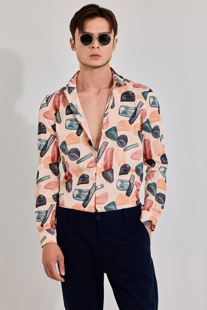 Gemstone Peach Shirt