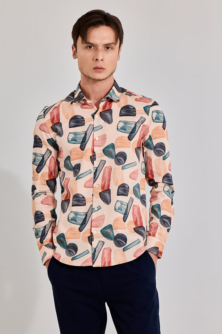 Gemstone Peach Shirt