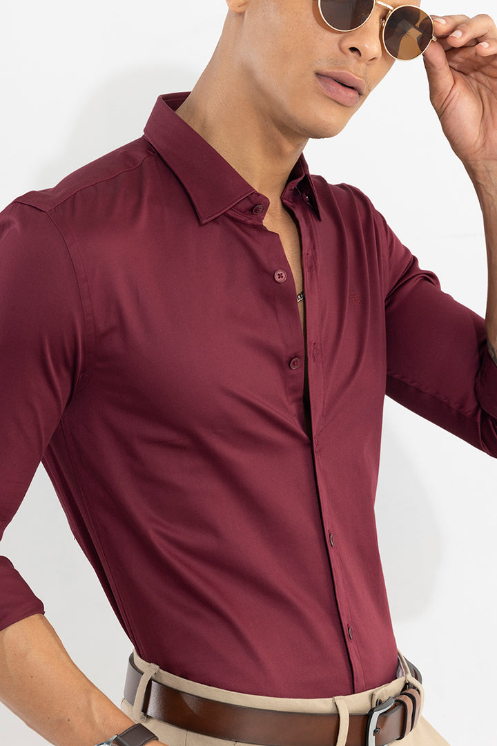 On Loop Pro Maroon Shirt