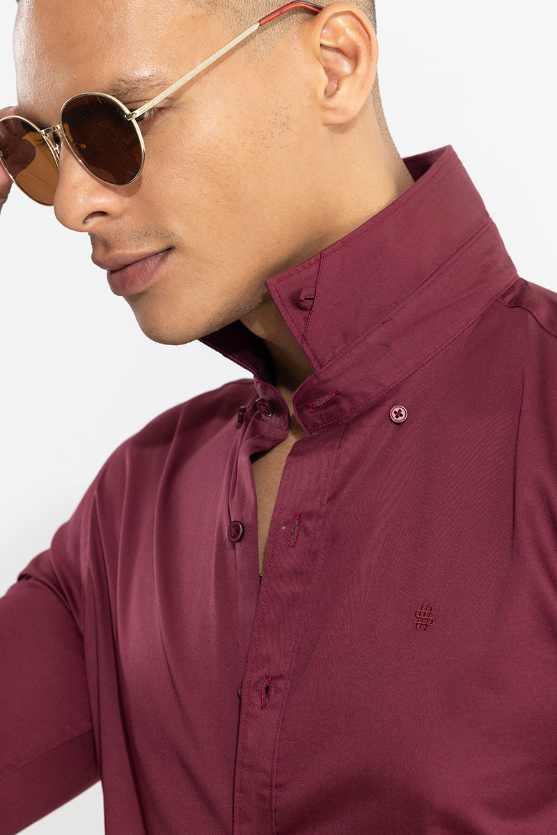 On Loop Pro Maroon Shirt