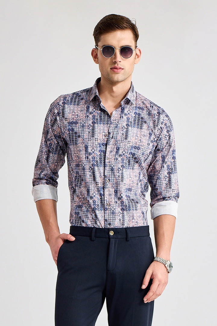 Connecting Cubes Multicolour Shirt