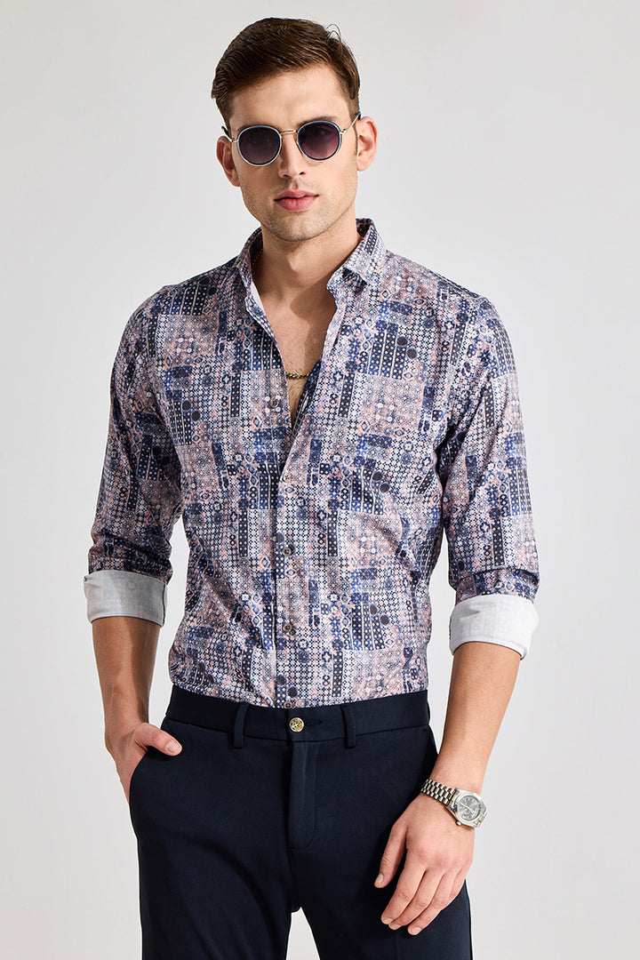 Connecting Cubes Multicolour Shirt