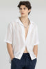 Sheer Elegance White Oversized Shirt