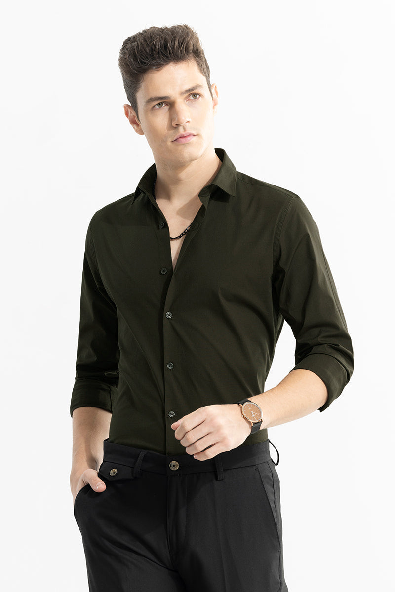 Estonia Dark Green Shirt