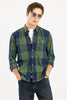 Modest Check Olive Shirt