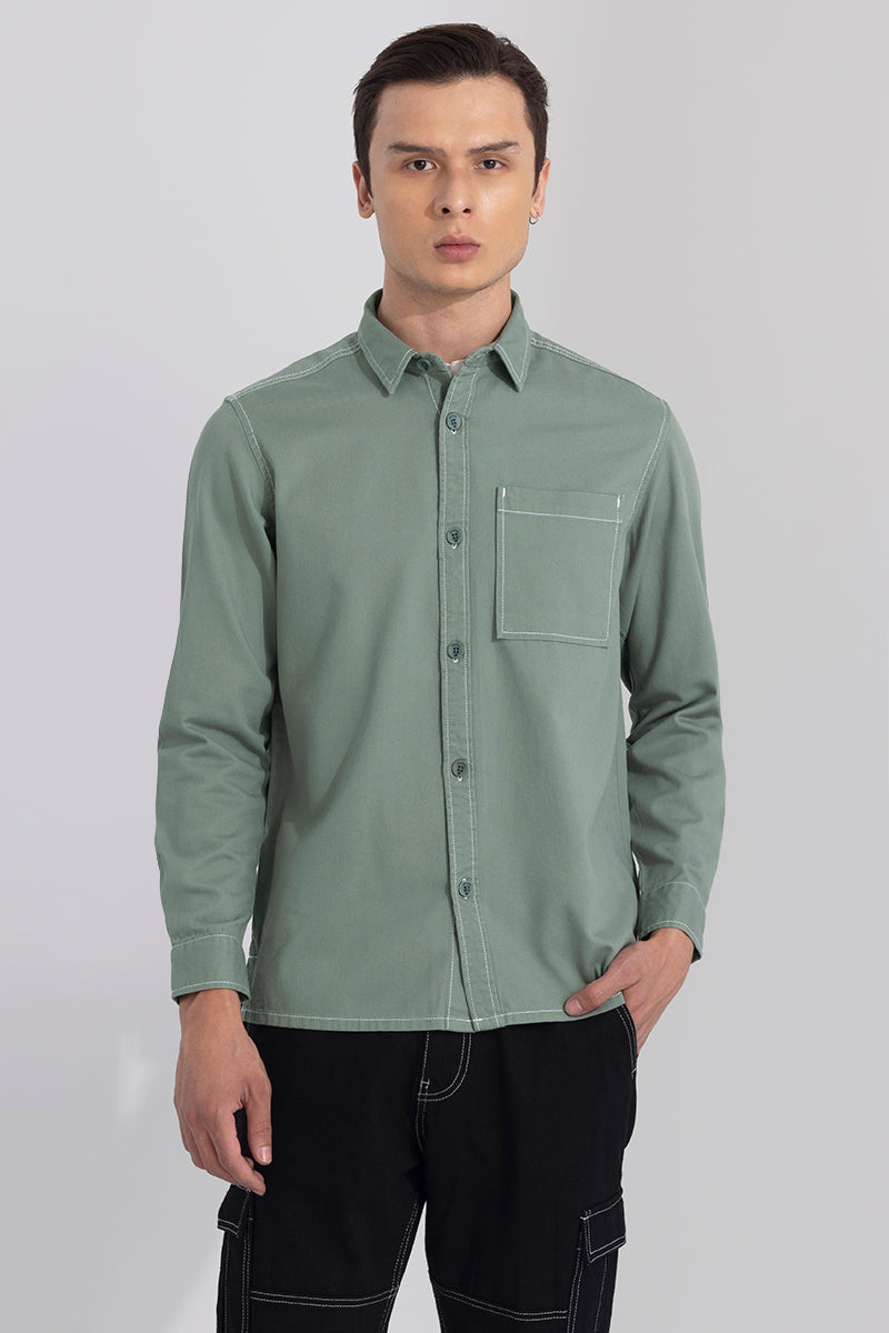 Divergence Light Green Shirt