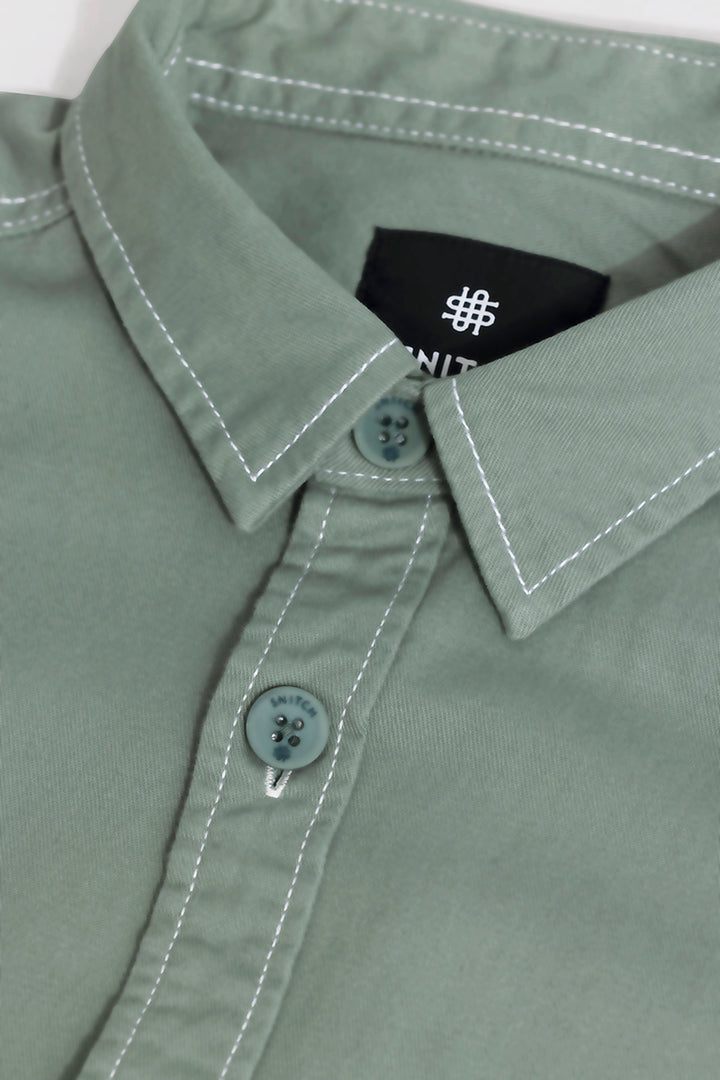 Divergence Light Green Shirt