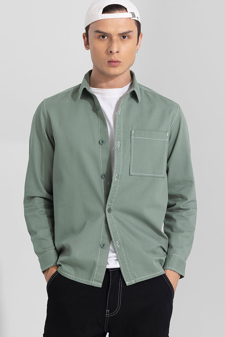 Divergence Light Green Shirt