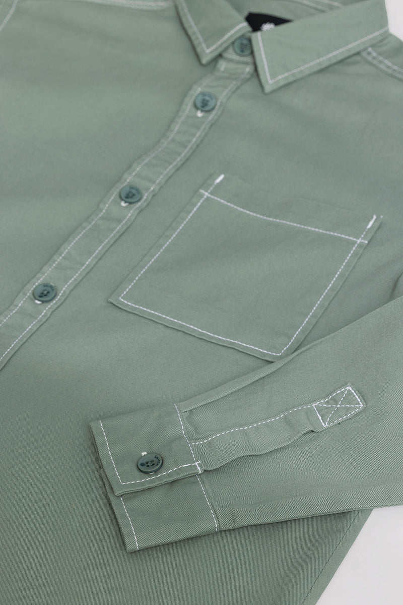 Divergence Light Green Shirt