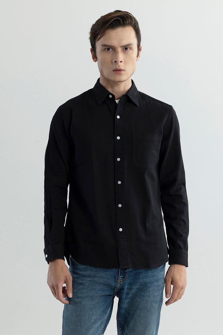 Axton Black Shirt