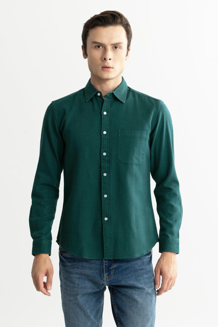 Axton Forest Green Shirt