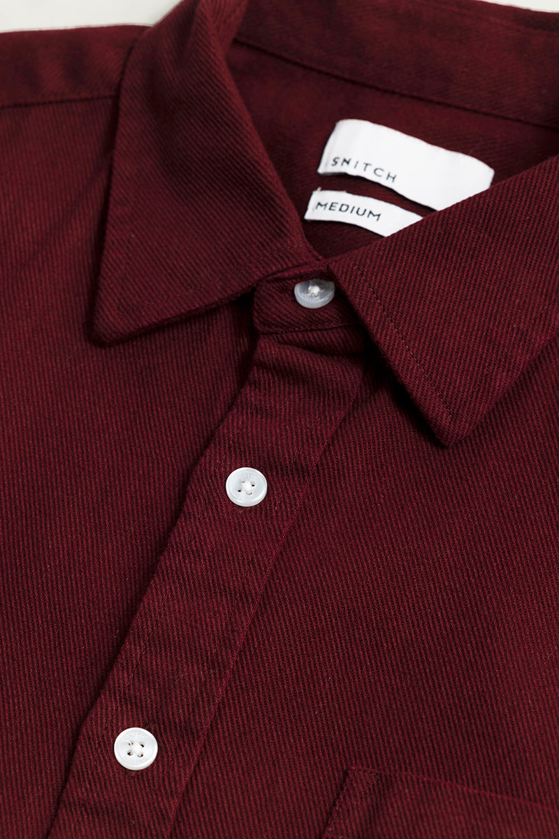 Buy Men's Axton Red Shirt Online | SNITCH