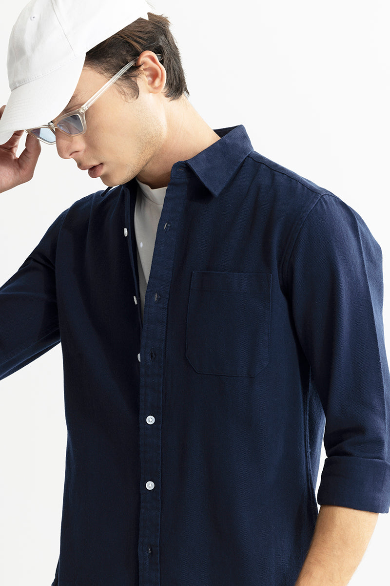 Axton Navy Shirt