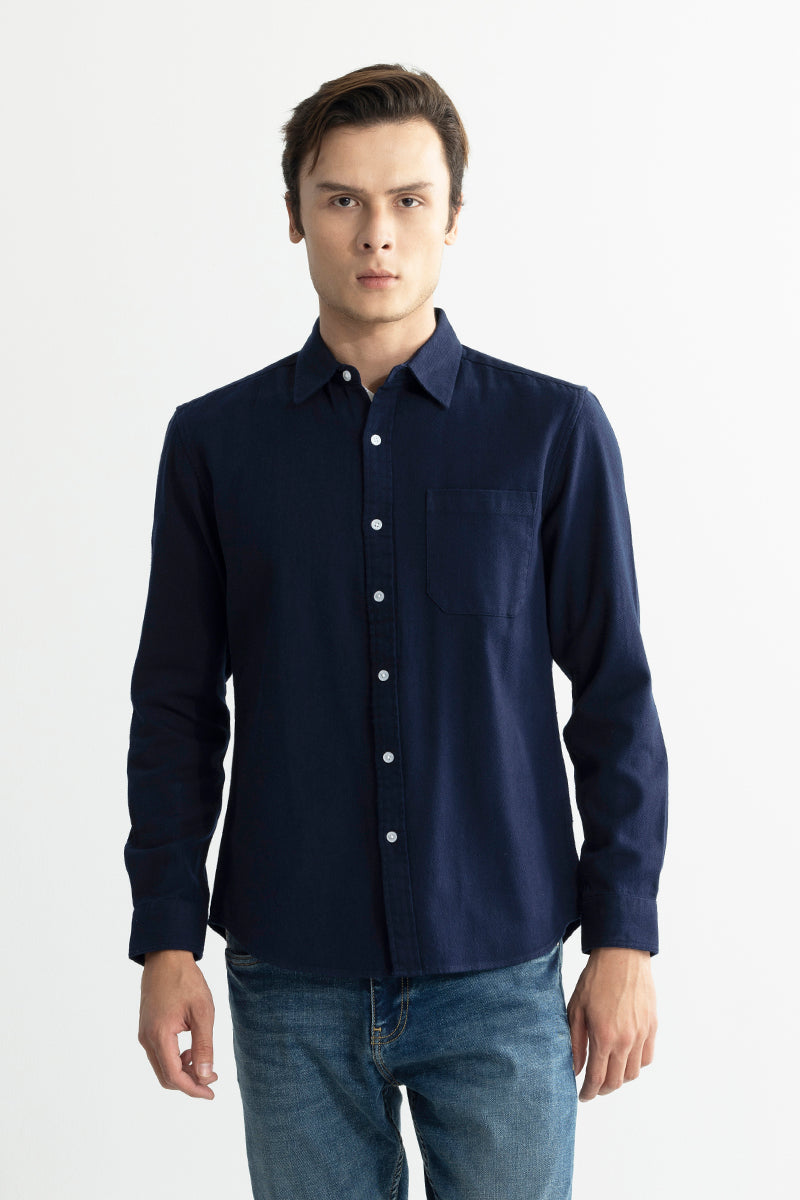 Axton Navy Shirt