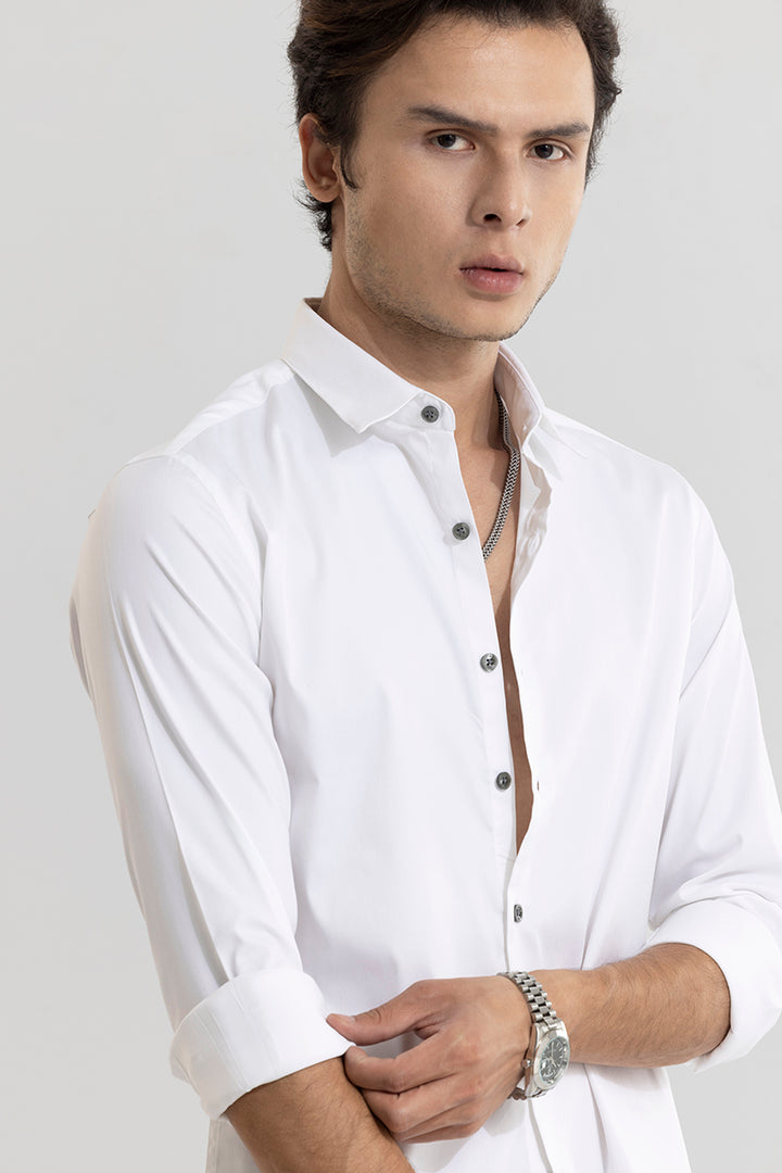 Folksy White Shirt