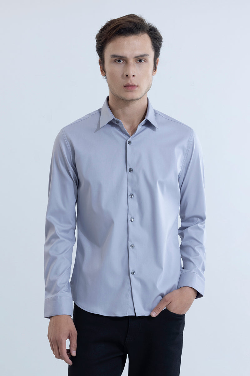 Folksy Stone Grey Shirt