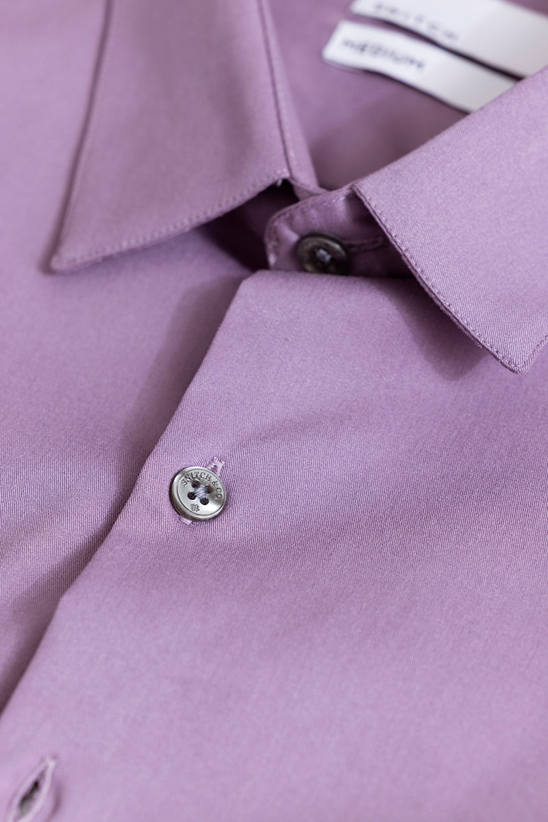 Folksy Lilac Purple Shirt