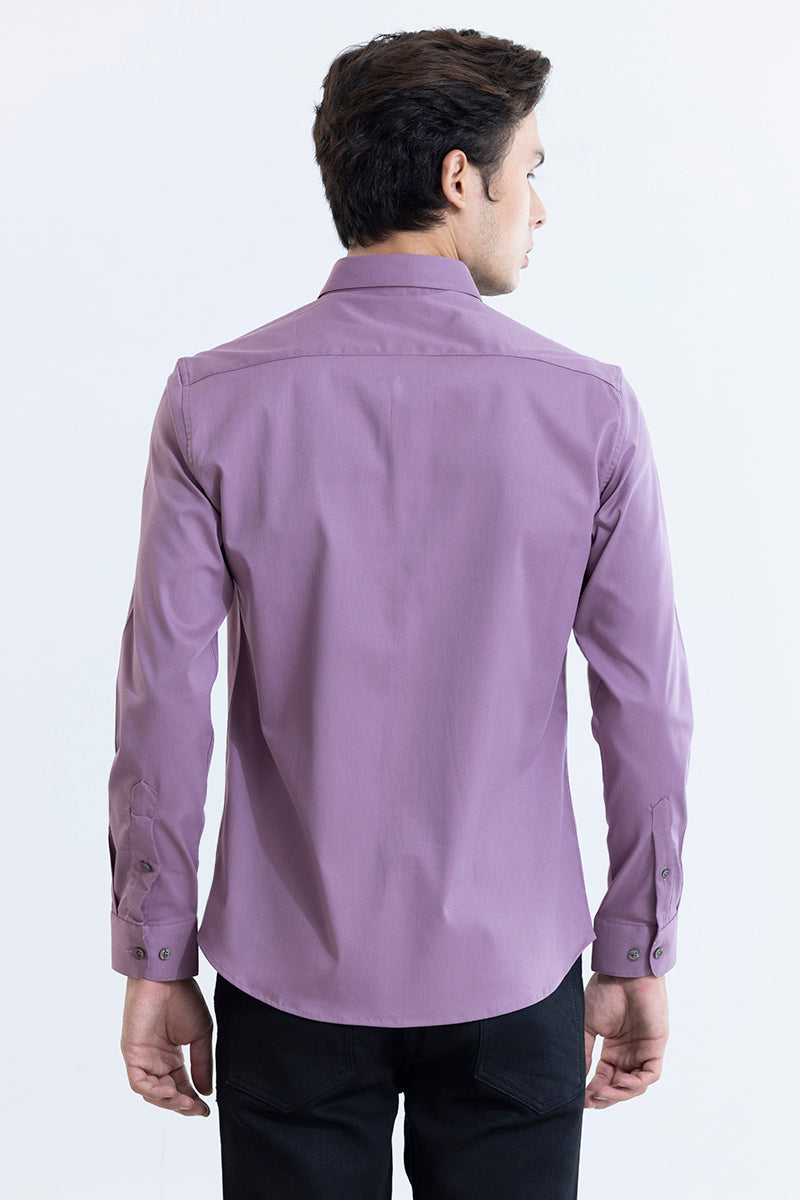 Folksy Lilac Purple Shirt