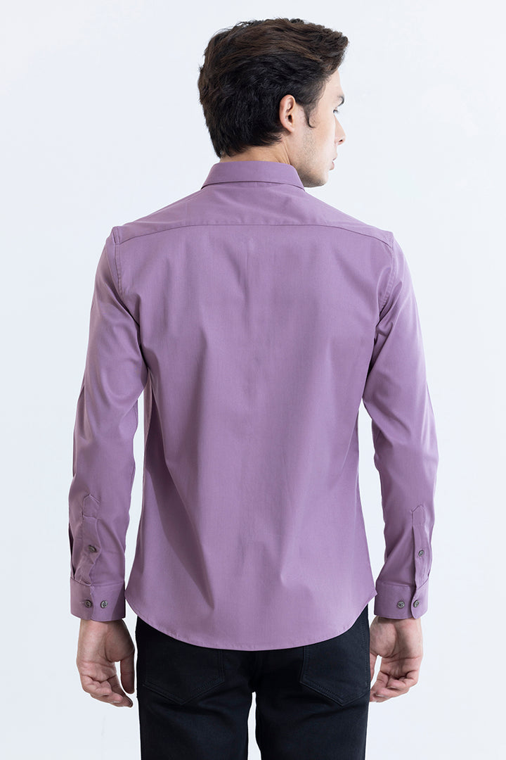 Folksy Lilac Purple Shirt