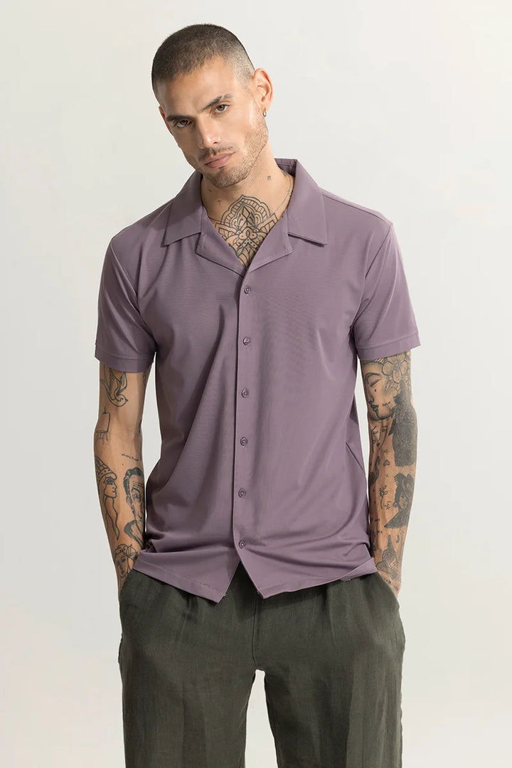 Jenzen Purple Shirt